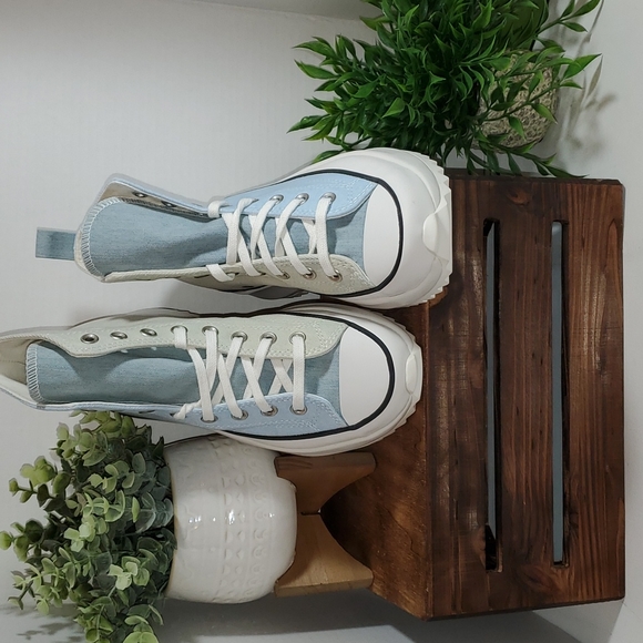 Converse Run Star Hike Hi Platform Summer Denim Unisex. 171894C - Picture 6 of 8